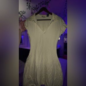 Collared Yellow Dress